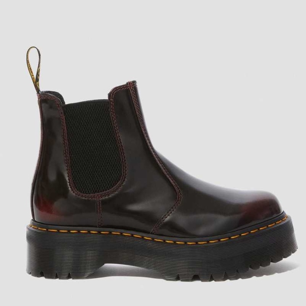 2976 Dr. Marten Arcadia Smooth Leather Platform Chelsea Boots